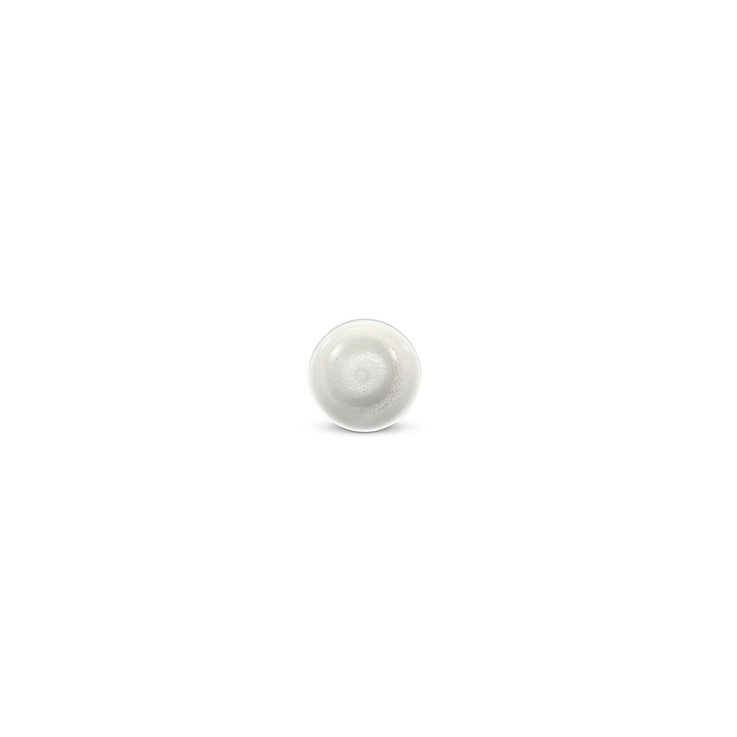 White Ceres Frost Kom 7,5 cm - Afbeelding 4