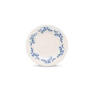 Retro Blue Flower Bord 21 cm