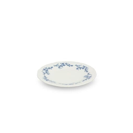 Retro Blue Flower Bord 21 cm - Afbeelding 3