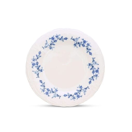 Retro Flower Blue Bord 27,5 cm