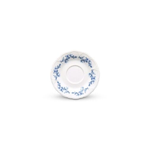 Retro Flower Blue Schotel 16,5 cm