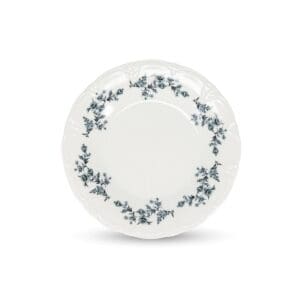 Retro Black Flower Bord 27 cm