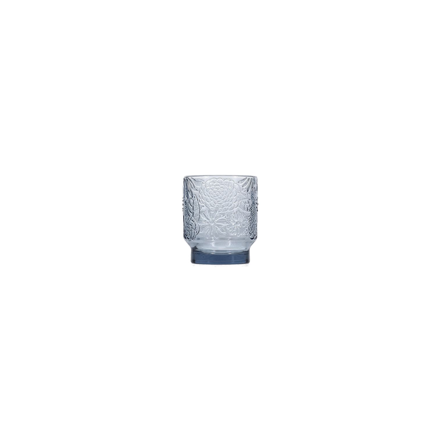 Flora Glas Blauw 30 cl