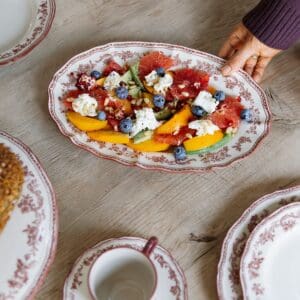 Alternative view of Cyril Burgundy Bord 27 cm