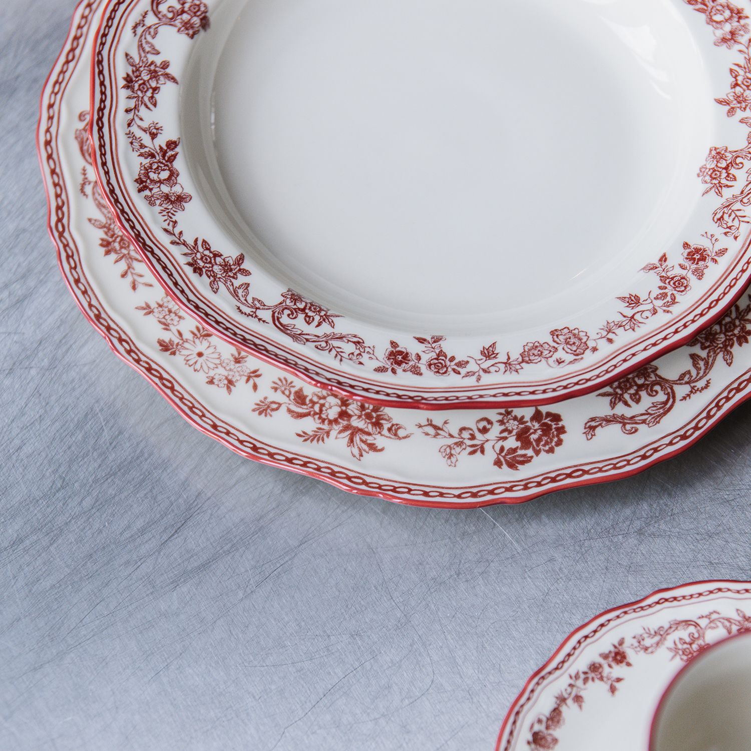 Cyril Burgundy Kom 15 cm - Afbeelding 6