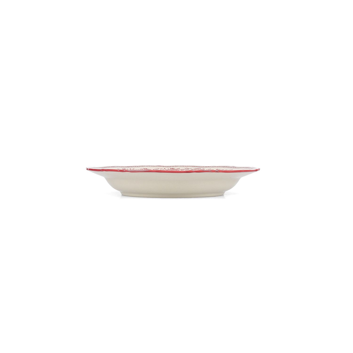 Cyril Burgundy Bord Diep 23 cm - Afbeelding 4